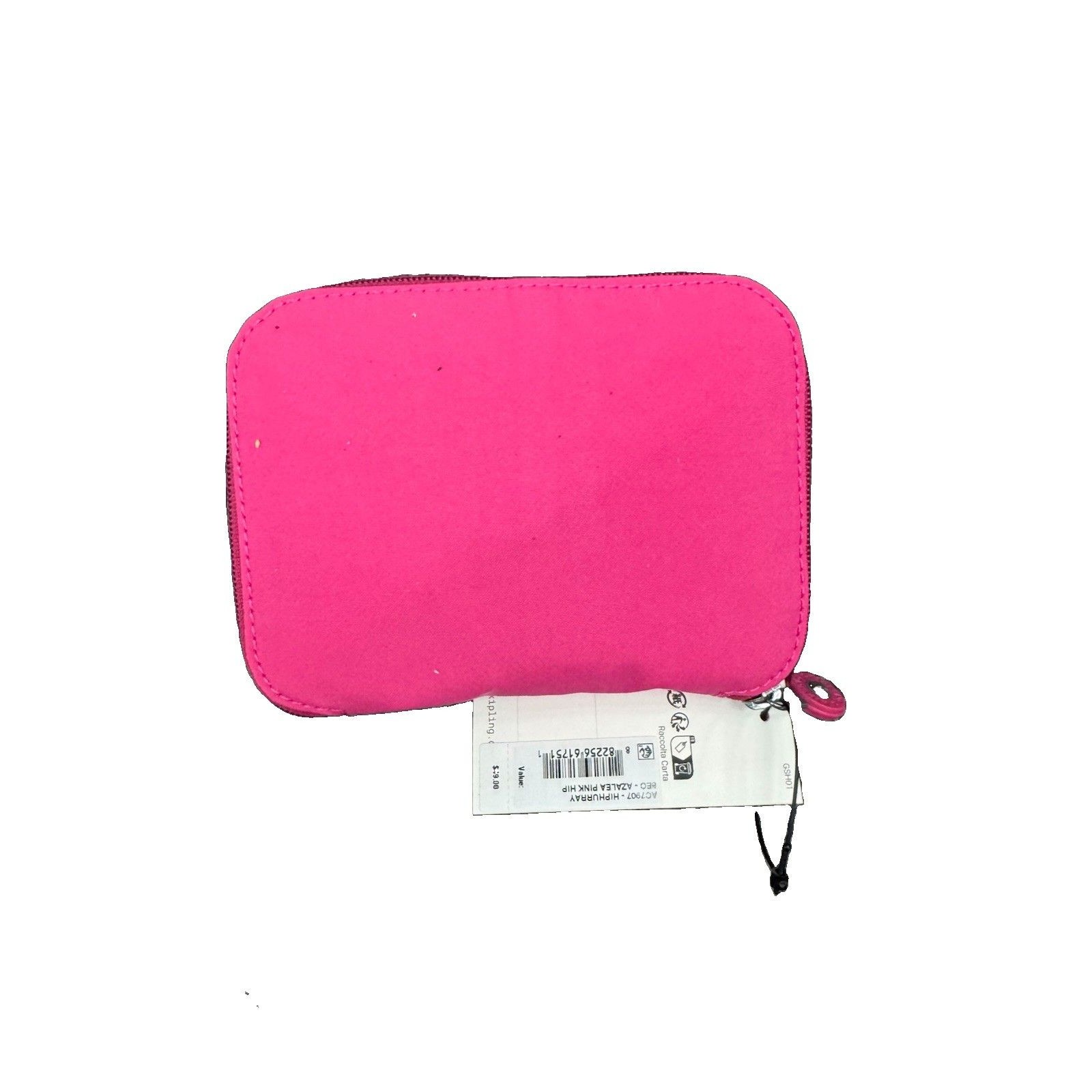 (A2) Kipling Hip Hurray Packable Tote Bag Ac7907 Azalea Pink Nwt $49 — image 2 of 6